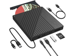 Unidade de Dvd Externa, de Usb AQUAFORGE