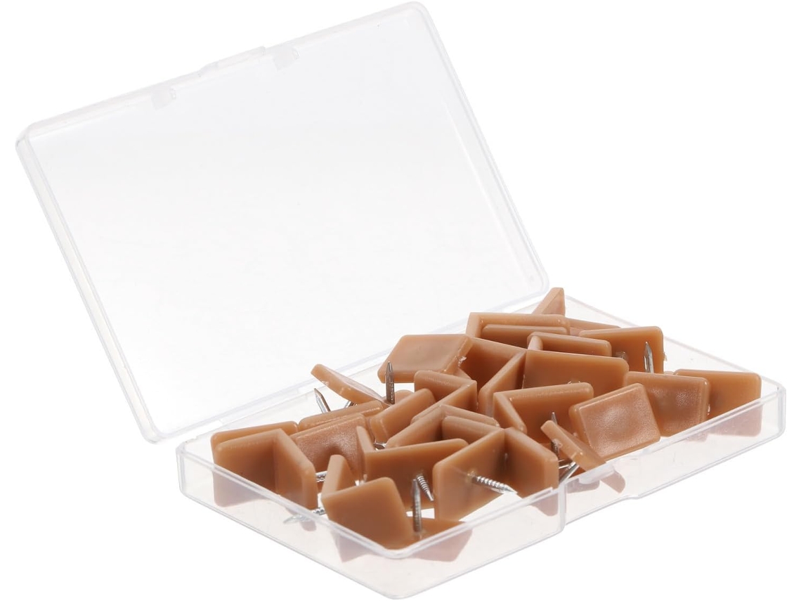 Conjunto De 30 Corrediças Plásticas Para Gavetas E Móveis.