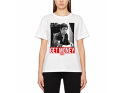 Rockinstone Scarface Movie Get It White Adult T-shirt Size:m
