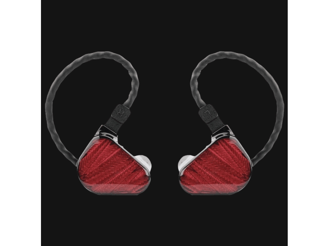 Monitor Intra Auricular Truthear X Crinacle Zero Vermelho