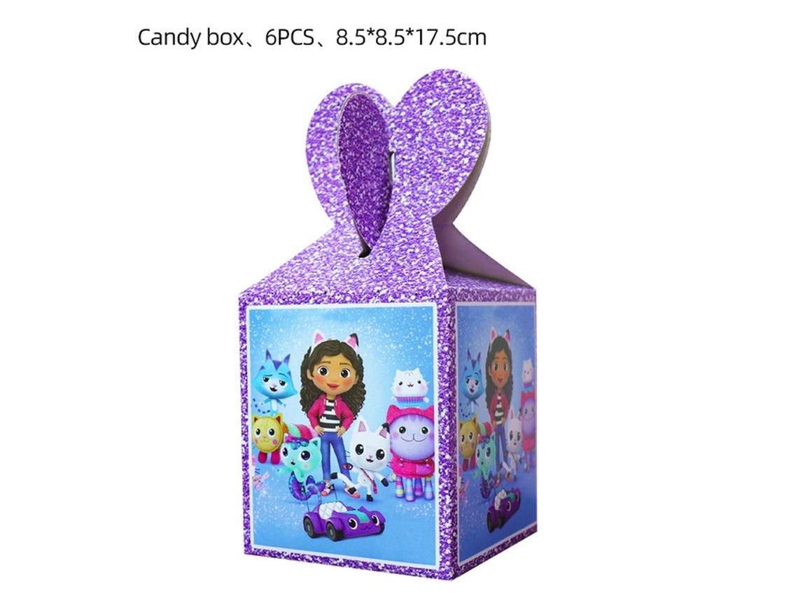 Decoração De Aniversário De Gatos Da Gabby Dollhouse, Balões Descartáveis ​​para Mesa, Balões Para Gatos, Figuras Da Gabby Dollhouse, Artigos Para Fes