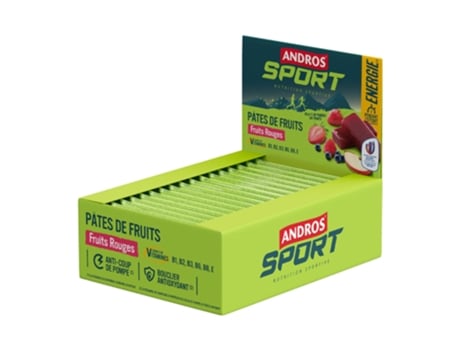 Massa de Frutas Andros Desporto (32x30g)