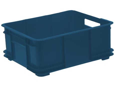 Caixa de Armazenamento Keeper Euro-Box L Bruno Eco Cinza KEEEPER
