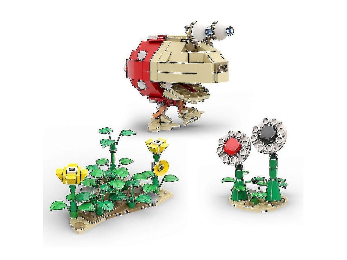 Kit De Construção Pikmin Red Polka Dot Bulborb, Modelo De Foguete De Navio De Entrega Olimar S.s. Dolphin, Brinquedo De Presente Olysi Shop