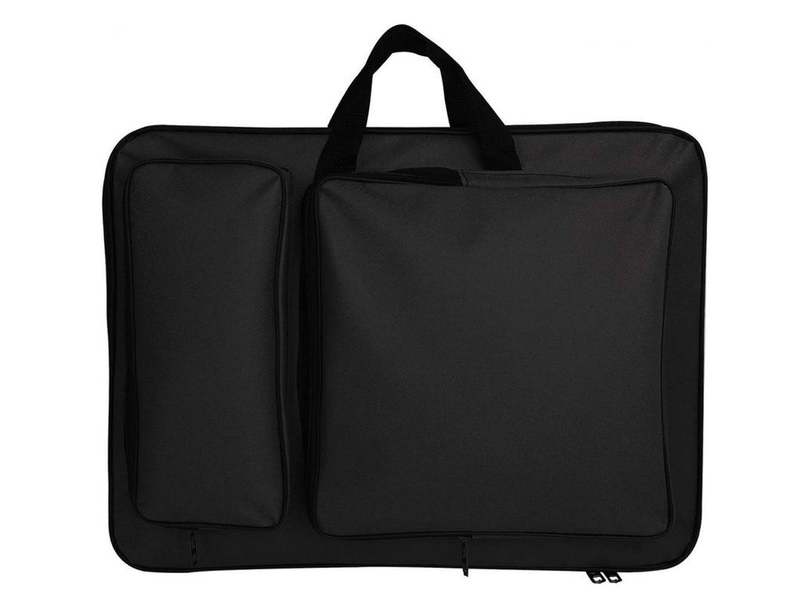 Mochila portátil Rebe para prancheta de desenho impermeável A3 em tecido Oxford com compartimentos para estudantes e artistas.