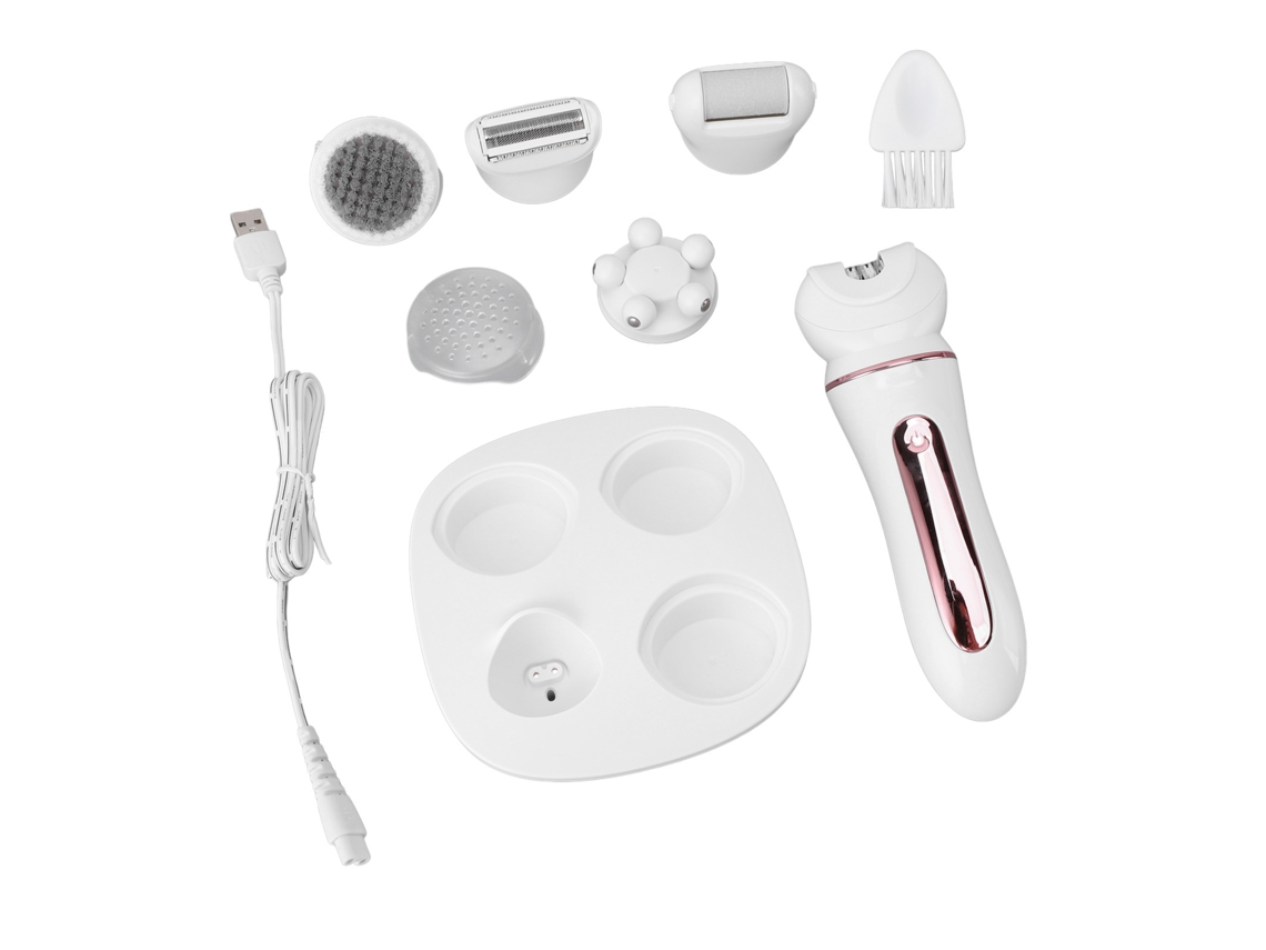 Trimmer Eléctrico Multifuncional 5 En 1 Para Depilación De Mujer