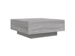 Mesa de Centro Contraplacado Cinzento Sonoma MAISON EXCLUSIVE (80x80x31 cm)