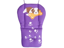 Almofada Para Cadeira Alta Eifson Tecido Macio - Cachorro Roxo
