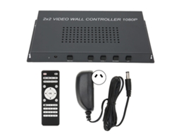 Controlador De Parede De Vídeo 2x2 1080p 60hz Rotação 180º