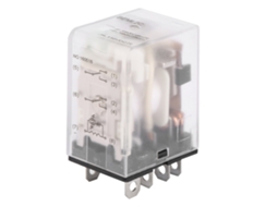 Relé Electromagnético 110VDC 8 Pines 10a com Luz Indicadora Verde Beml2c