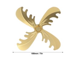 Laxiscreed Ventilador De Lareira De Madeira 180mm Com Decoração De Natal Reindeer Em Liga De Alumínio