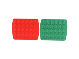 Moldes de Silicone Natal LAXISCREED 2pcs Resistente Calor