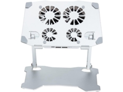 Suporte Com Ventilador De Resfriamento, Suporte Ajustável Para Pc E Laptop, Com Almofadas Antiderrapantes. Suporte Com Ventilador De Re Gokoco
