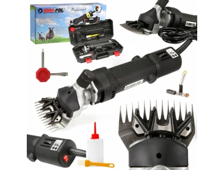 Máquina de tosquia de ovelhas 230v/320w com ajuste Mar Pol