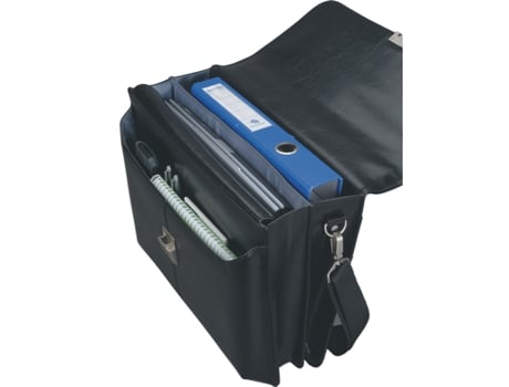 Pasta ALASSIO Faenza com Compartimento para Laptop Couro Genuíno