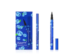 Lápiz De Eyeliner Líquido Impermeable - Ferramenta De Maquiagem Em Tubo Azul