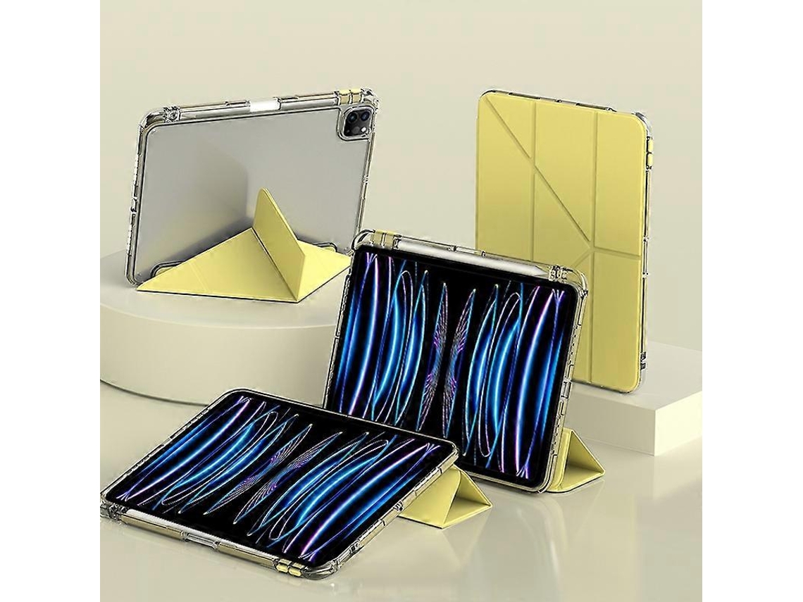 Capa de couro para tablet Webake em formato de Y