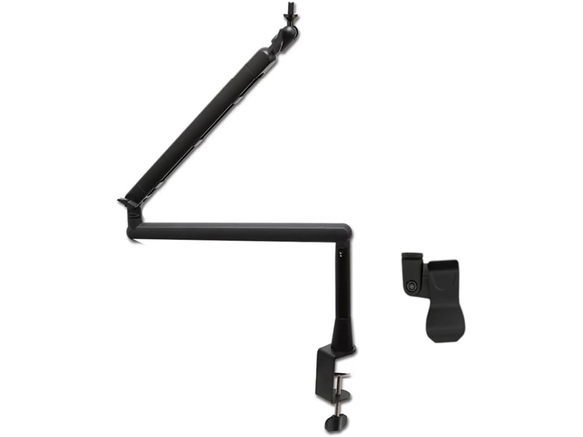 Suporte De Microfone Com Braço Articulado Giratório De 360° E Suporte Extensível Para Microfone. Gokoco