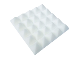 Conjunto de 12 Painéis de Espuma Acústica Piramidais para Tratamento de Som em Estúdio Doméstico AQUAFORGE