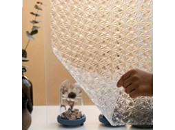 Película De Proteção Transparente Para Janelas, Película Estática 3d Para Vidro Sem Cola Com Proteção Uv 60× 200 Cm
