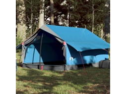 Vidaxl Tenda De Campismo Para 2 Pessoas Tecido Impermeável Azul