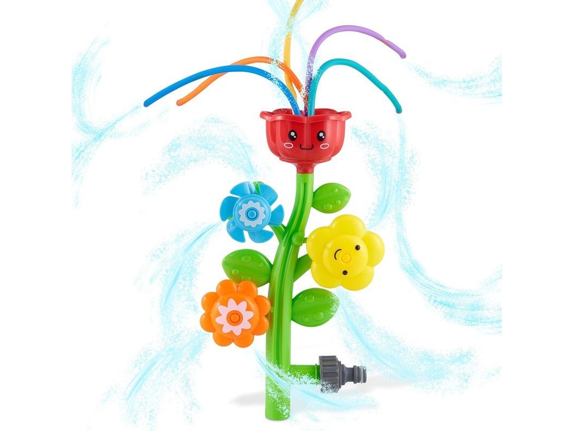 2026 aspersor Linjou para Crianças, Brinquedo de Água para Jardim Ao Ar Livre (flor)