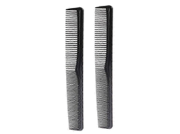 10 Pentes De Cabelo De Plástico Antiestáticos Com Dentes Para Salões De Cabeleireiro E Hotéis Jinyubo Store (preto)