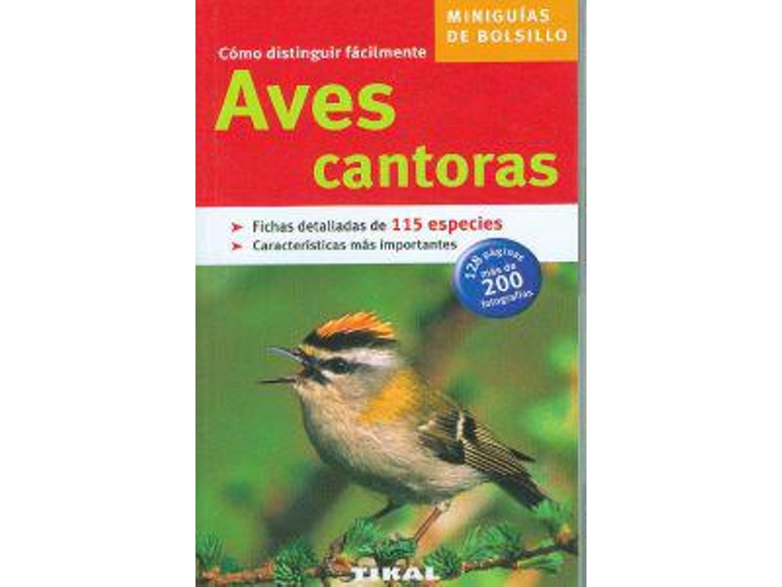 Livro Aves cantoras de Helga Hofmann (Espanhol)