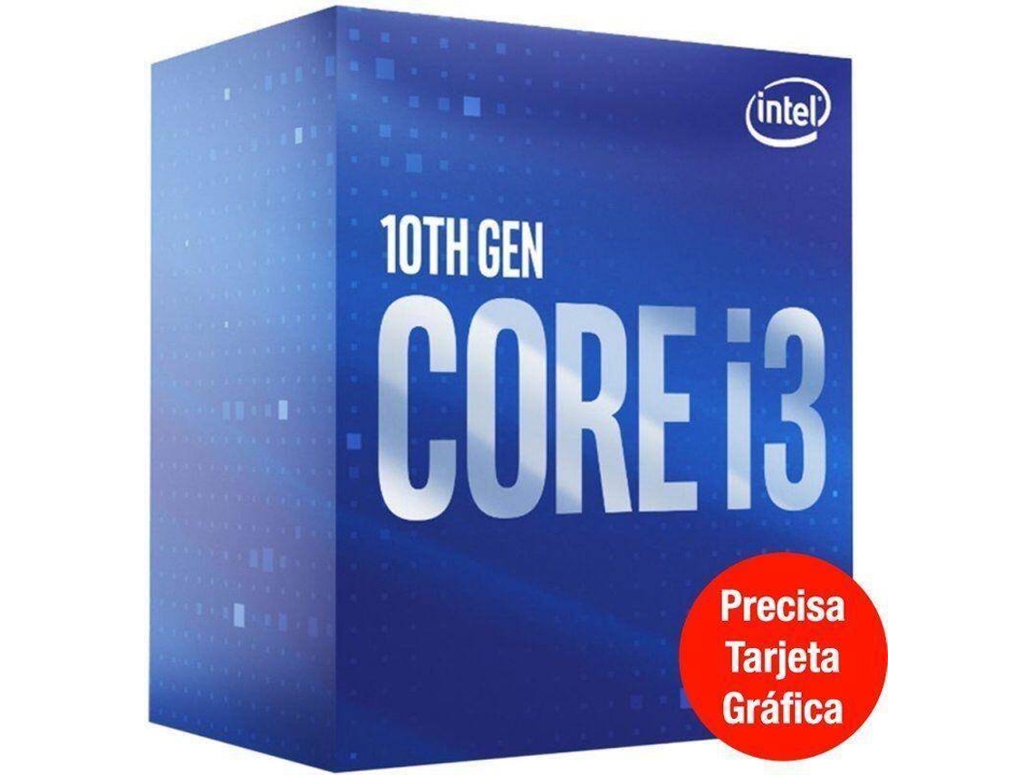 Processador INTEL Core i3- 10100F (Socket LGA1200 - Single-Core - 4.3 -GHz)