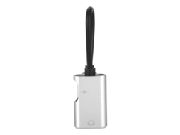 Adaptador LAXISCREED 3.5mm Prata Carga Fones