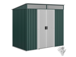 Abrigo 195x122x181,5cm Para Ambientes Residenciais Design Moderno E Prático Durável E Resistente Fácil De Instalar Ideal Para Organização De