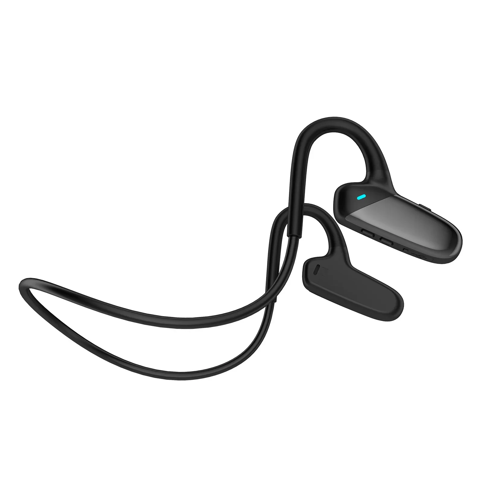Fones De Ouvido Sem Fio Bluetooth 5.0 Com Condução Óssea, Alta Fidelidade, Estilo Esportivo, Com Gancho De Orelha.