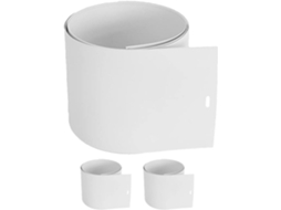 Conjunto De 3 Lâminas Substituição Didiseaon Para Reparar Persianas Verticais Pvc Branco Em Portas E Janelas Correr