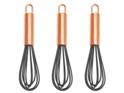 Batedor De Silicone Em Formato Balão, Para Misturar Leite E Outros Ingredientes, Resistente Ao Calor(cinza Klb)