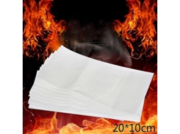 2026 10 Hojas de Fuego Mágico 20x10cm Papel Flash Sin Humo Sin Residuo para Trucos de Magia Efectos Sorprendentes
