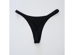 2026 braguitas de Bikini Tanga para Mujer de Color Sólido Con Poliéster, Spandex Y Nylon para Playa, Piscina Y Spa