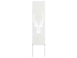 Maison Exclusive - Tela De Privacidade Para Jardim Branco 32 X 140 Cm