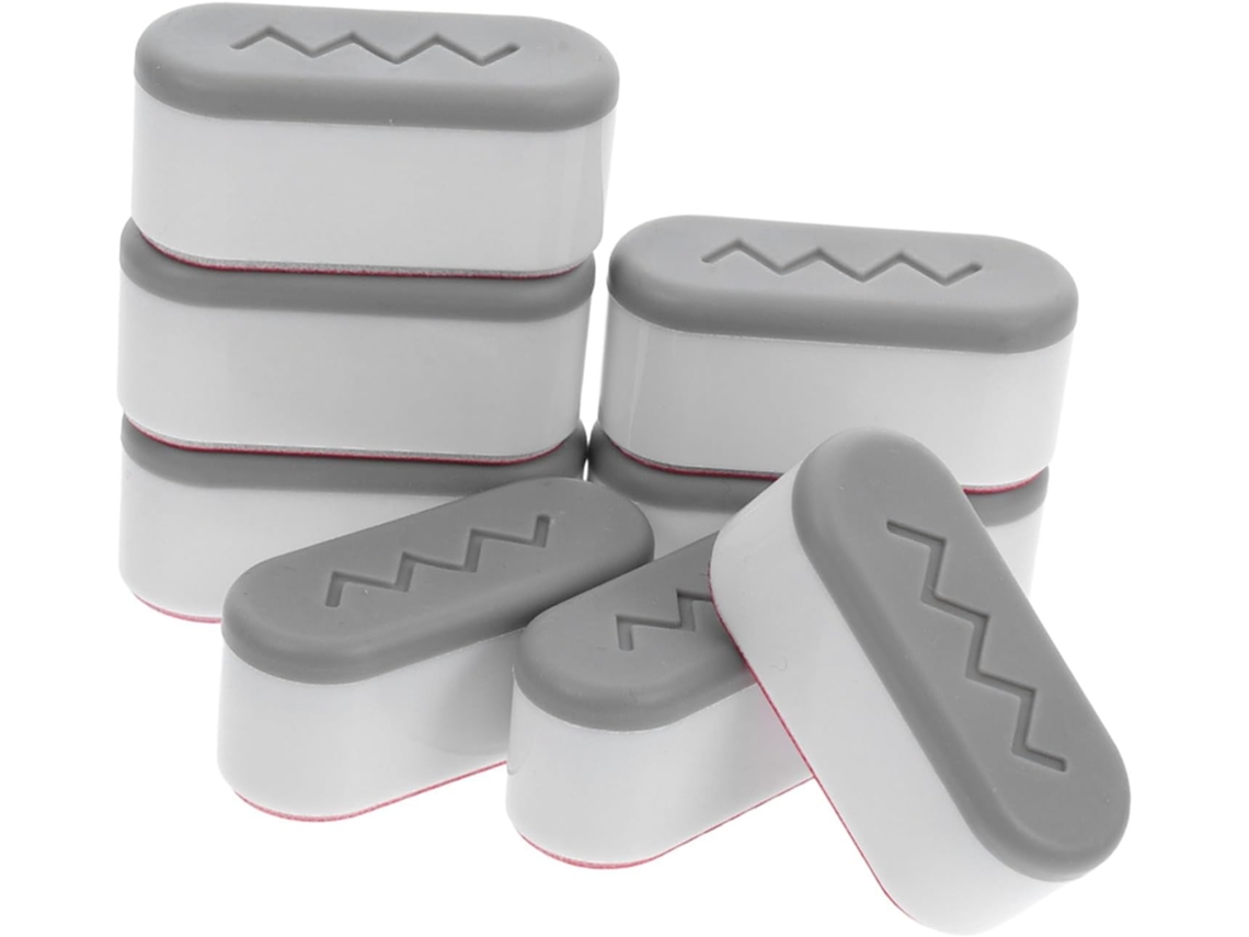 Kit De 8 Peças Amortecedores Borracha Para Assento Sanitário-proteção Contra Ruído E Impacto...