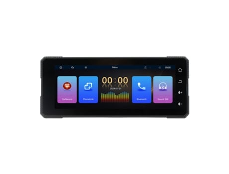 Auto Rádio Motorcycle Mp5 Player Zruxe 5353 Para Motos Wireless Carplay/android Auto Reprodutor 4k
