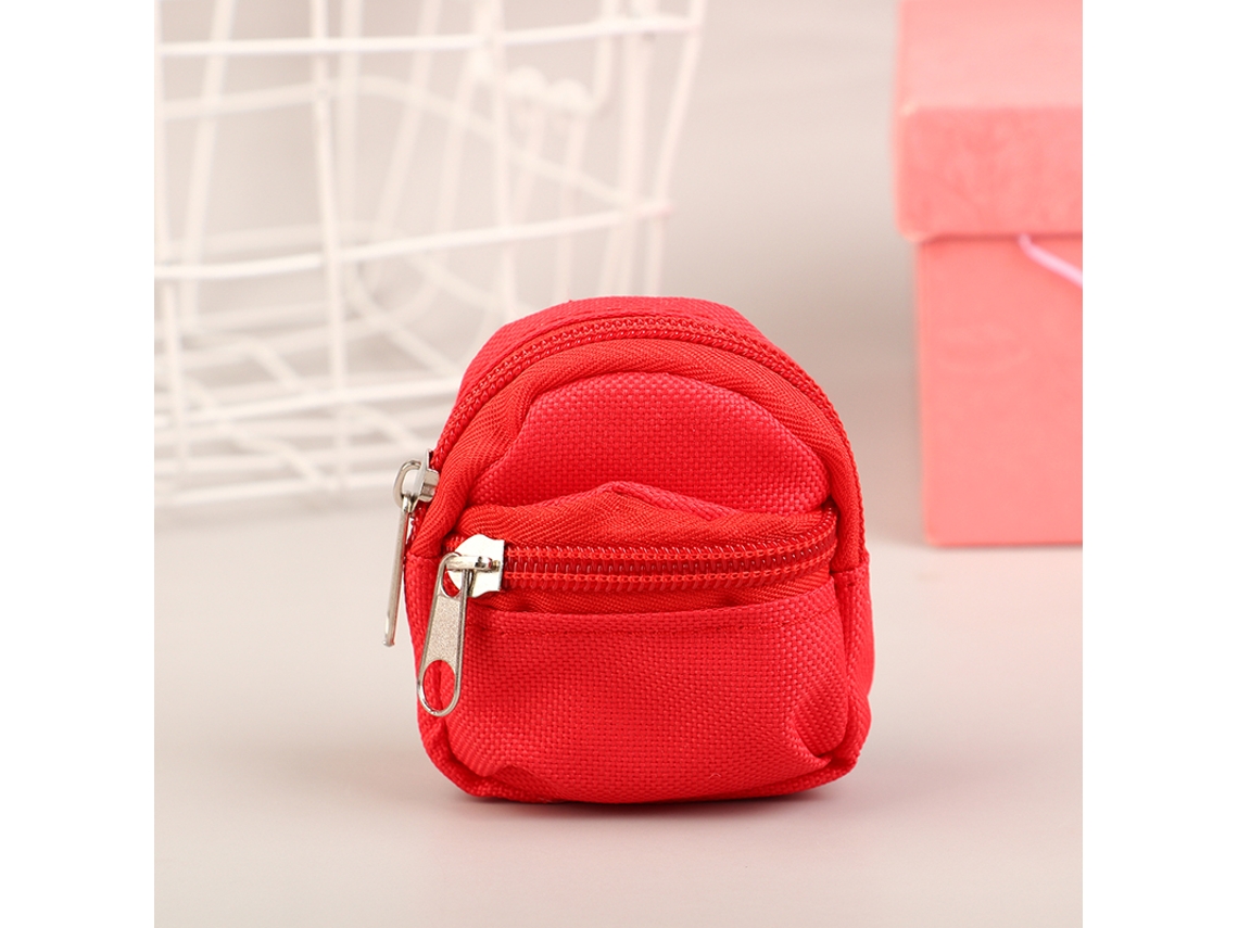 Mochila Escolar Com Zíper Com Chaveiro