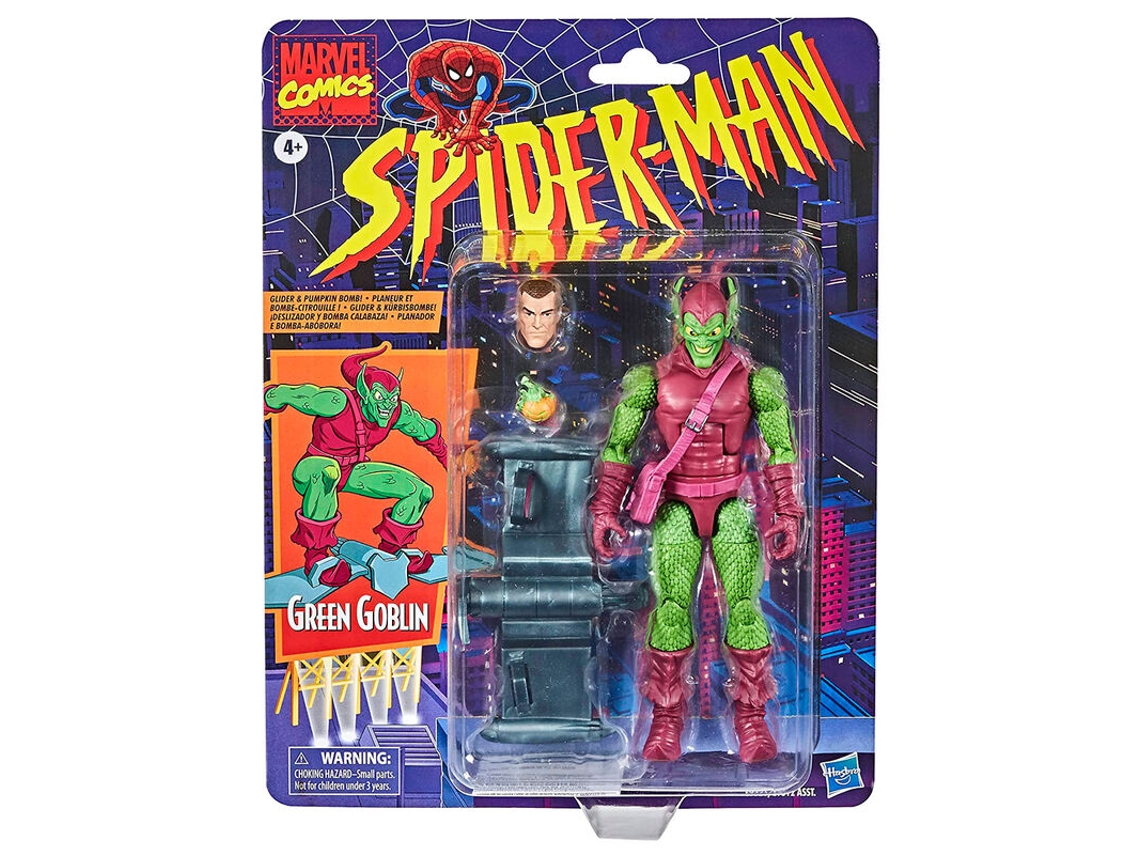 Figura Marvel Spiderman Green Goblin 15cm Hasbro