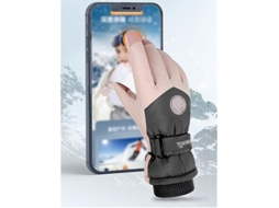 Luvas De Esqui Impermeáveis ​​com Tela Sensível Ao Toque Para Mulheres/luvas Femininas Impermeáveis ​​quentes Com Tela Sensível Ao Aquaforge