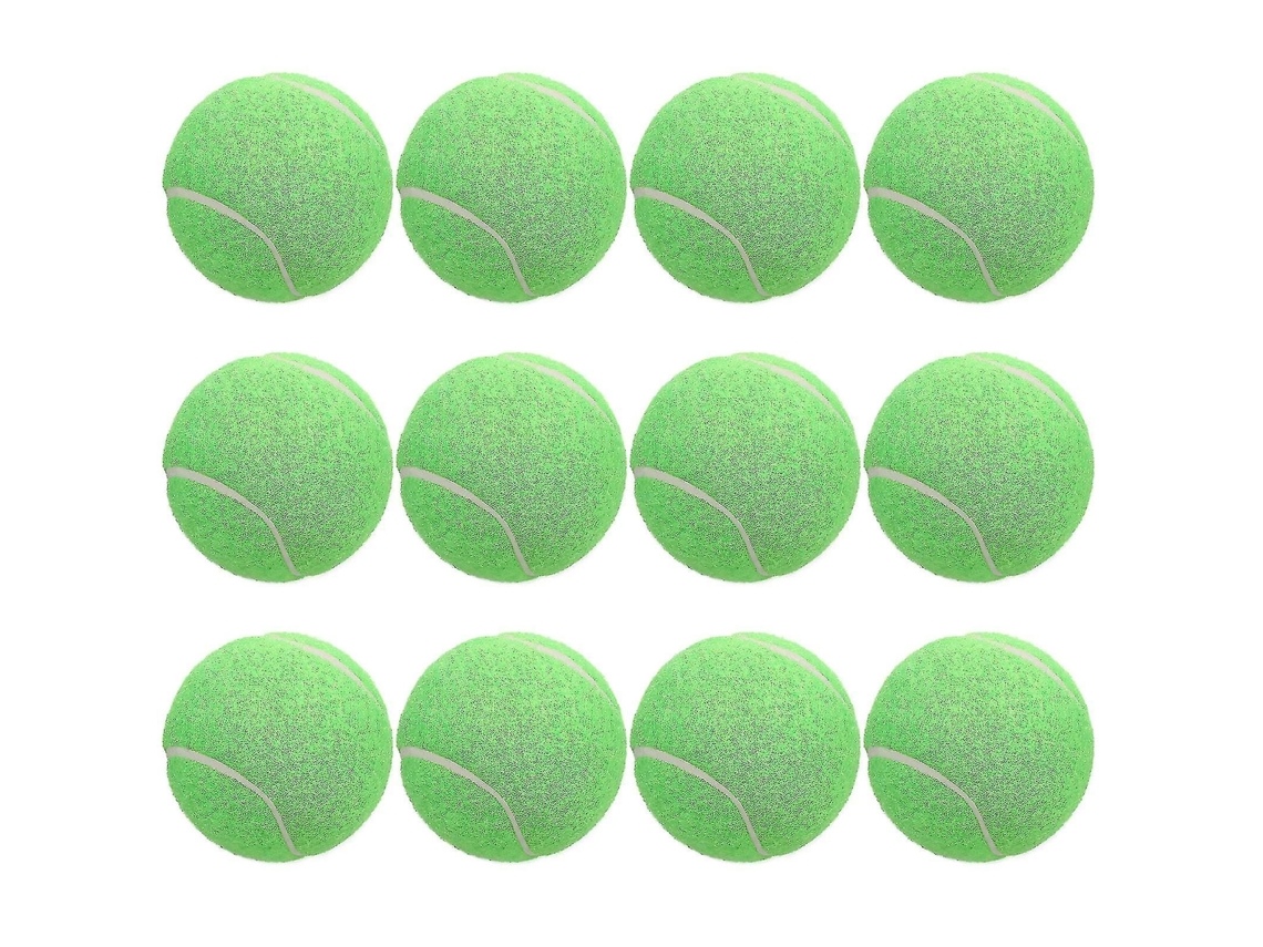 12 Bolas De Tênis Para Treino Com Pressão Controlada
