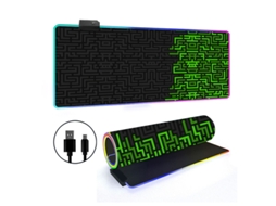 Mousepad Tapete De Mesa Retroiluminado Rgb Com Linhas Simples Brilvibera (estilo 19, 3007003mm)