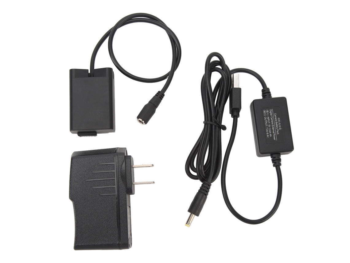 2026 bateria Falsa En El25 para Câmera Nikon, Bateria Falsa de Decodificação Completa com Adaptador Usb Dc
