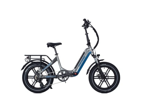 Romer Bicicleta Elétrica Dobrável De 20 Motor Bafang De 250 W, Bateria De 48 V E 15 Ah Jobobike