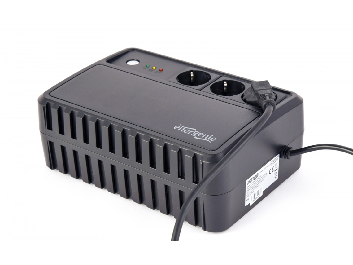 Gembird Eg Ups 3sdt600 01 Fonte de Alimentação Ininterrupta Linha Interactiva 0,6 Kva 360 W 3 Tomadas Ac Energia (ups)