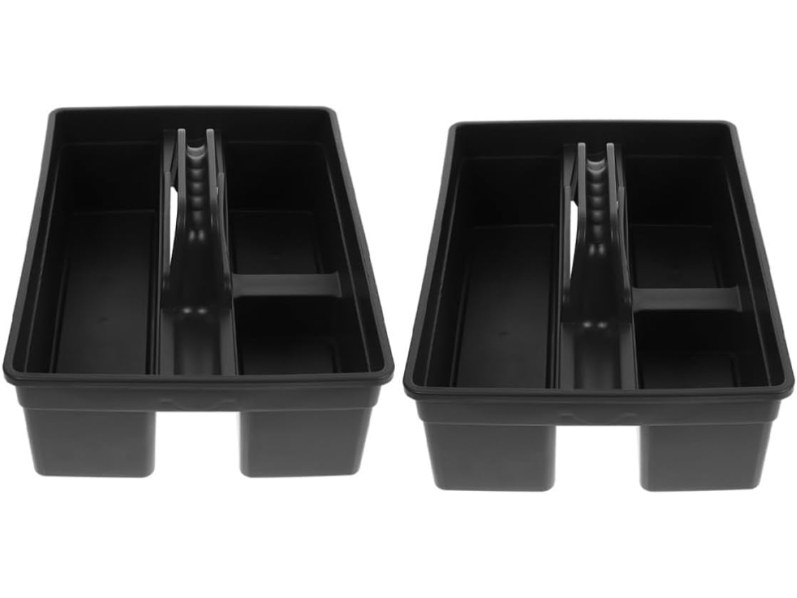 Cesto para Utensílios de Limpeza GARNECK com 2 Compartimentos | S/MARCA