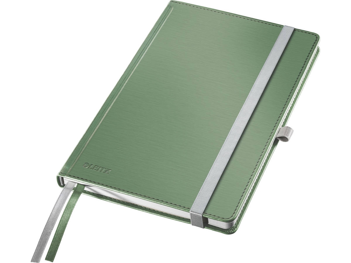 Caderno LEITZ (Verde - A5 - Pautado - 21x15x2cm)