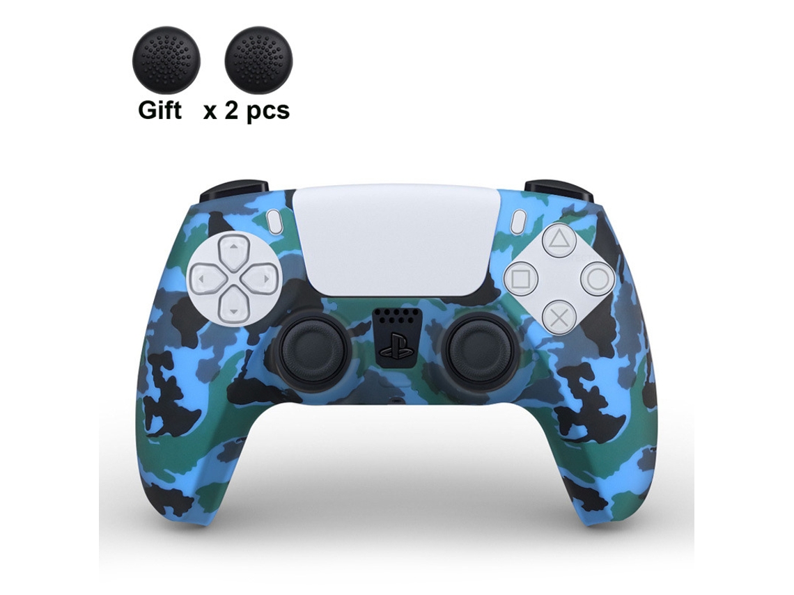 Capa Comando Para Ps5 Capa Protetora De Silicone Antiderrapante E À Prova D'água Controle De Videogame Com Tampa Para Joystick Cuich